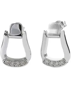 Kelly Herd Women's Oxbow Stirrup Post Back Earrings - 12A00000
