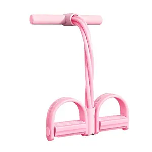 Multifunction Tension Rope, 6-Tube Elastic Yoga Pedal Puller Resistance Band, Elastic Pull Rope Fitness, Full-Body Workout at Home Gym, Exercise Sit-up, Yoga, Abdominal Training