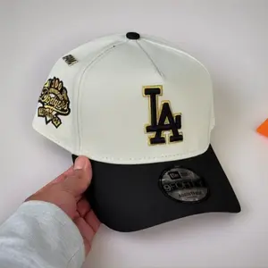 New Era Los Angeles 9Forty A Frame Snapback Cap Adjustable Cap, Curved Brim Baseball Hat, Premium Cotton Streetwear Sports Cap for Men and Women