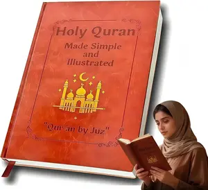 The Perfect Gift-Holy Quran Journey Notebook Illustrated Juz Thematic Breakdowns of All 114 Surahs Easy to Follow Guides Complete Summaries Ideal for Ramadan Eid Celebrations Daily Reflection Practices