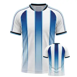 Stretchy Short Sleeve soccer Jersey, Quick Drying BreathableSports Shirts, Women's soccer jersey Multiple Colors Quick-Drying Soccer Jersey ShortSleeve, Breathable Stretch Football Shirts for Daily & Sport activewear Blues Varsity Father's DayGift