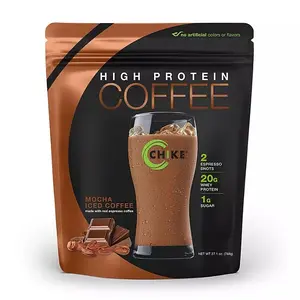 20g Whey Protein Powder, Mocha Coffee Flavor, Low Sugar Iced Coffee Beverage with Milk and Chocolate, Espresso-Infused, Bagged Protein Drink