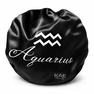 KAE Beauty Aquarius Zodiac Silk-Lined Bonnet