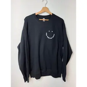 dogs make me happy sweatshirt