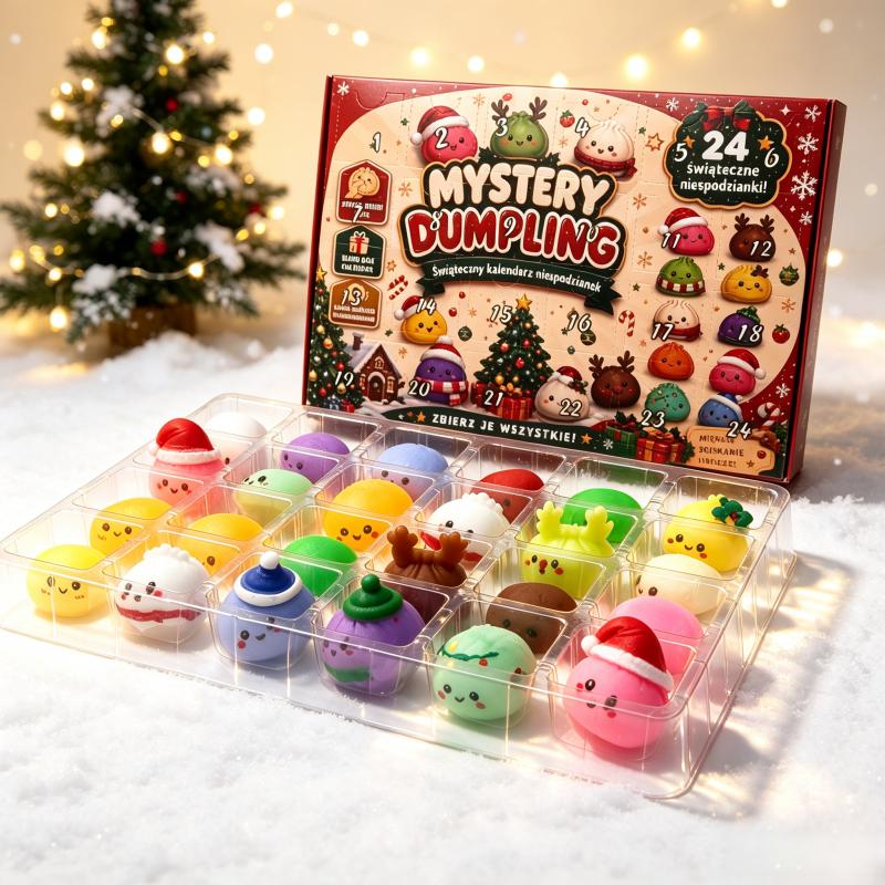 Collectible mini holiday squishies