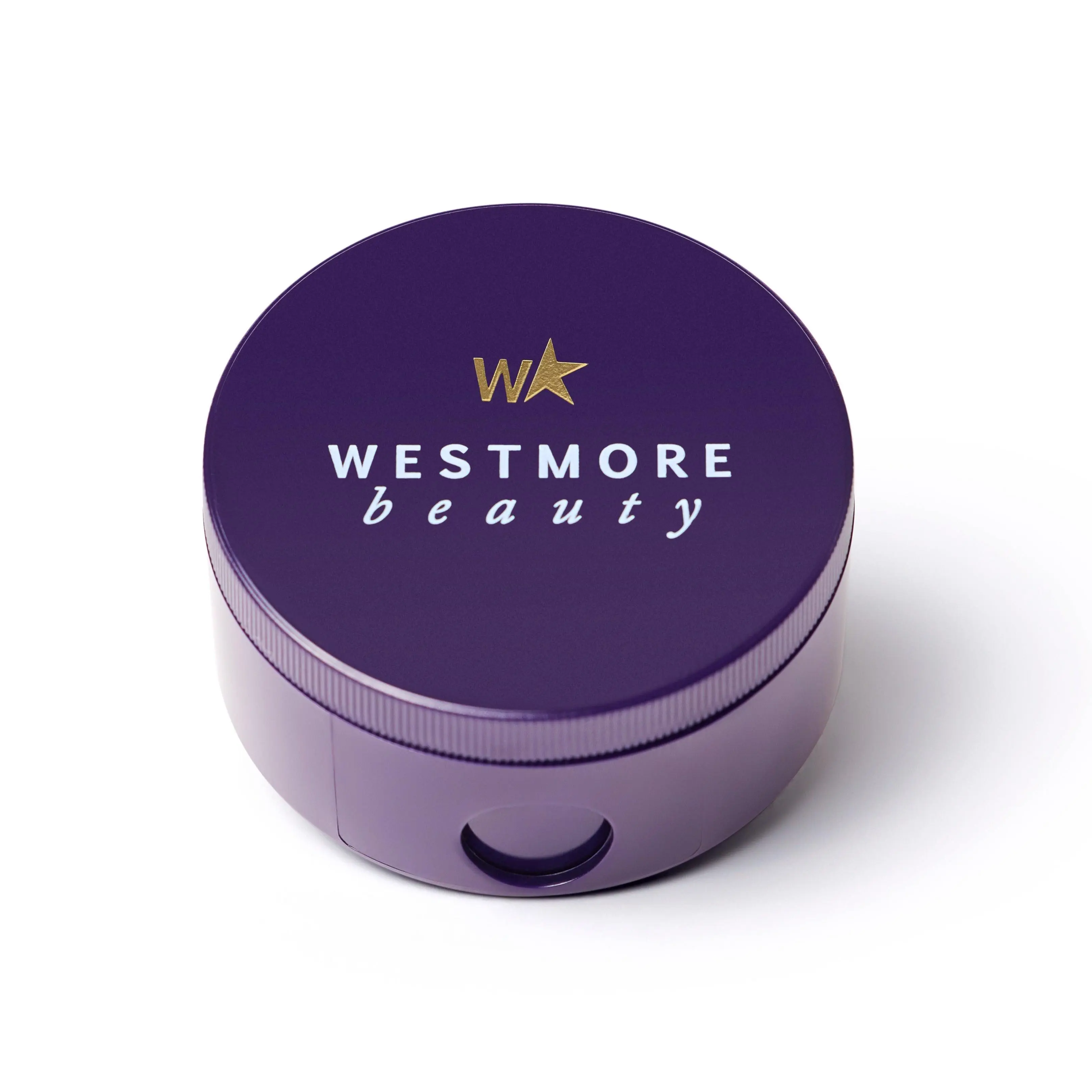 Westmore Beauty Precision Pencil Sharpener for Eyeliner, Lip Liner & More, Mess-Free Sealed Cap Design Westmore Beauty Precision Pencil Sharpener for Eyeliner, Lip Liner & More, Mess-Free Sealed Cap Design
