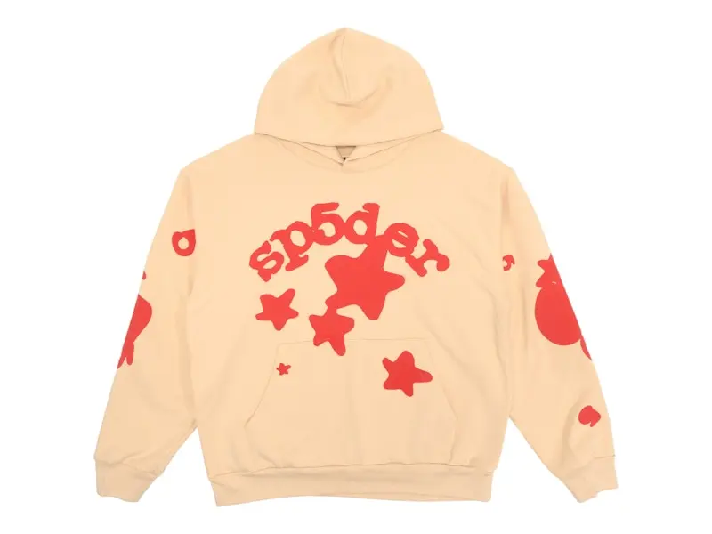 Sp5der Men's Beluga Hoodie Cream, from StockX Sp5der Men's Beluga Hoodie Cream, from StockX