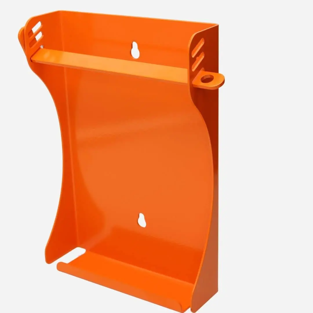 Sturdy Coated Heavy-Duty Steel Lockable Rack with Retaining Pin, Easy Installation, Manufacturer Warranty for Stihl BG-50, BG-56, BG-66, BG-86 Handheld Blowers - Tool Storage Organizer (BLOWER NOT INCLUDED), Manufacturer Warrenty