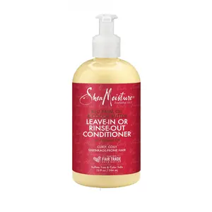Shea Moisture Leave In Or Rinse Out Conditioner for Curly Hair, Red Palm Oil & Cocoa Butter, 13 Oz.