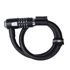 Kryptonite 2' 2" KryptoFlex 1565 Combo Cable Two Foot Cable Length