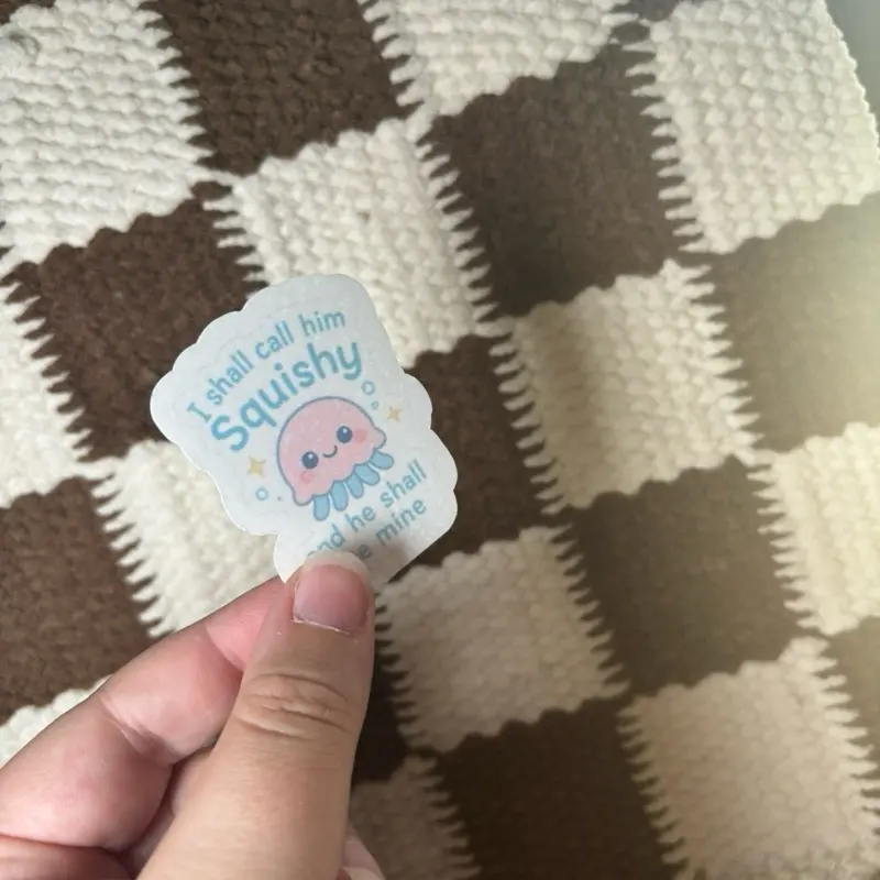 I shall call him squishy sticker
