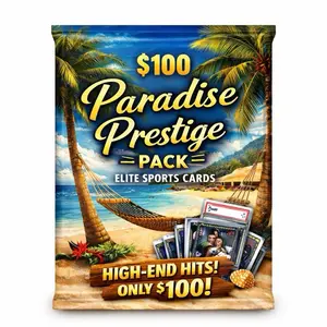 Paradise Prestige 100$ Sports Cards Repack!!