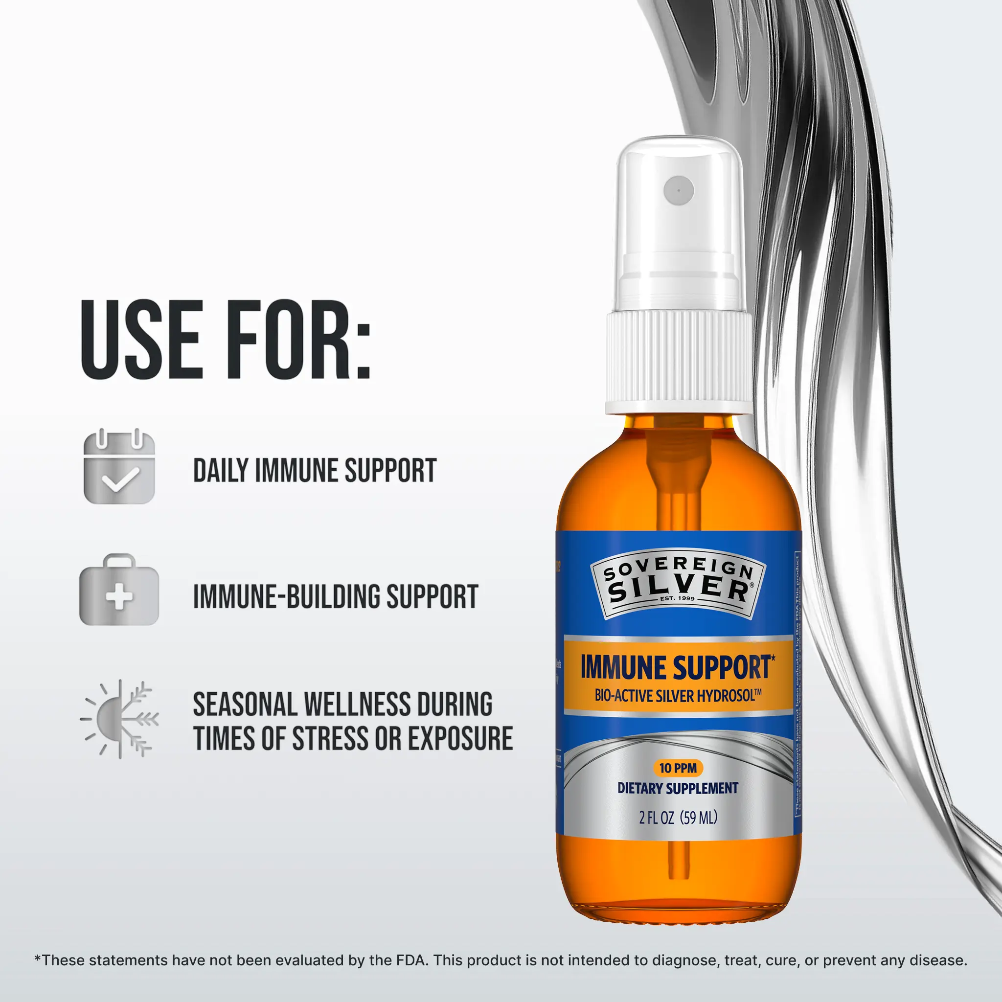 Sovereign Silver Immune Support Fine Mist Spray