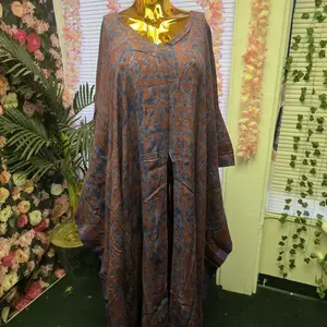shade Adire kimono top and bottom for lady