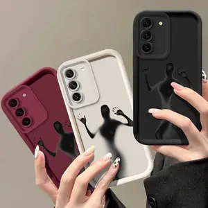 1 Piece A02s Shadow Entertainment Ready Silicone For Samsung A02s Case With Refined