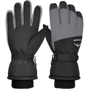 Winter Gloves for Men Women,Thermal Waterproof Winter Gloves,Windproof Touchscreen for Skiing Outdoor Activities
