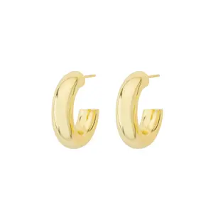 Viveca Small Creole 18ct Gold Plated