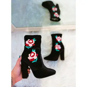 San Antonio Rose Sock Booties