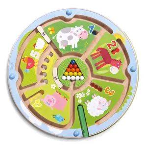 Number Maze Magnetic Game