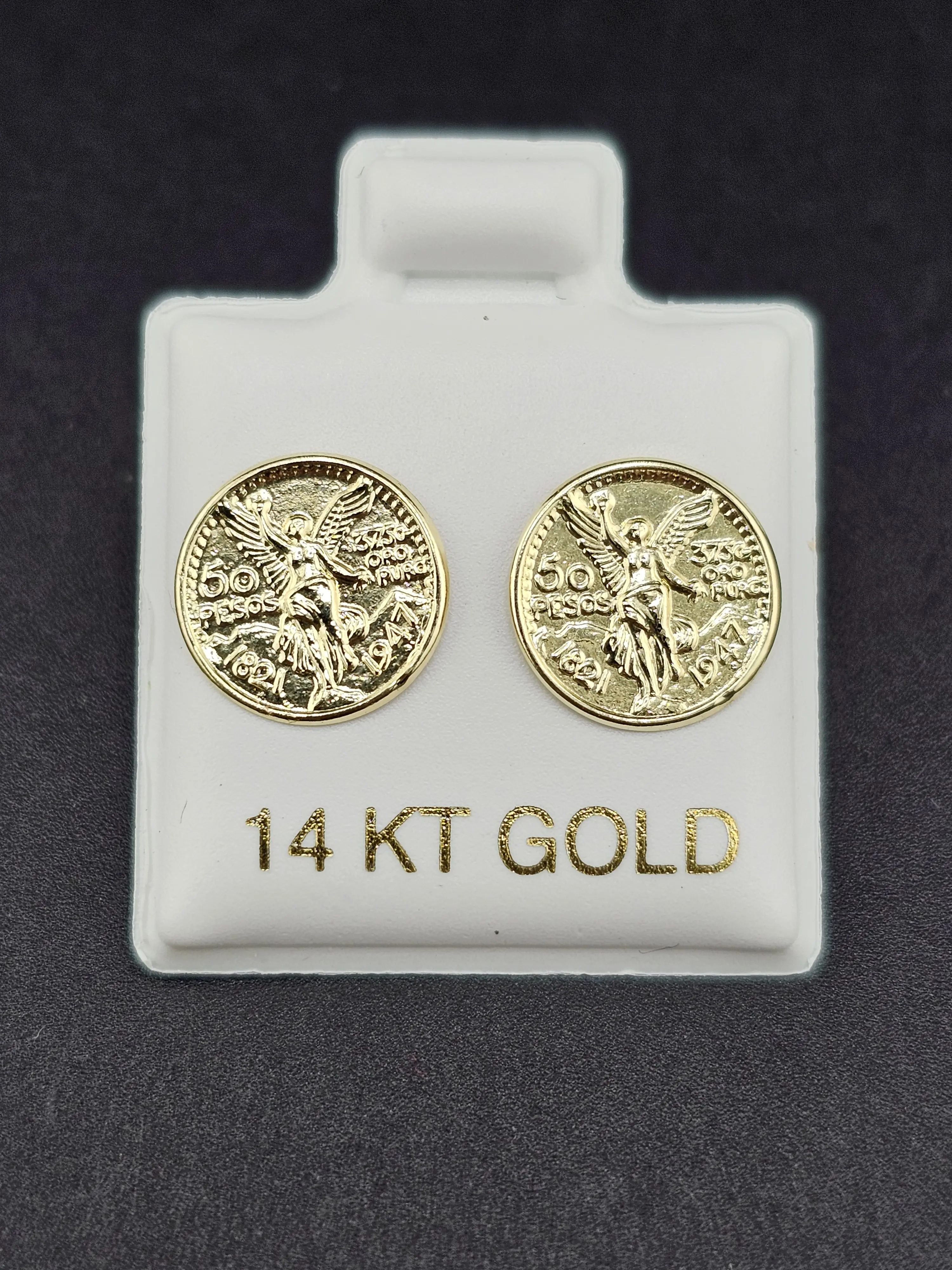 14K Gold Earrings - Centenario