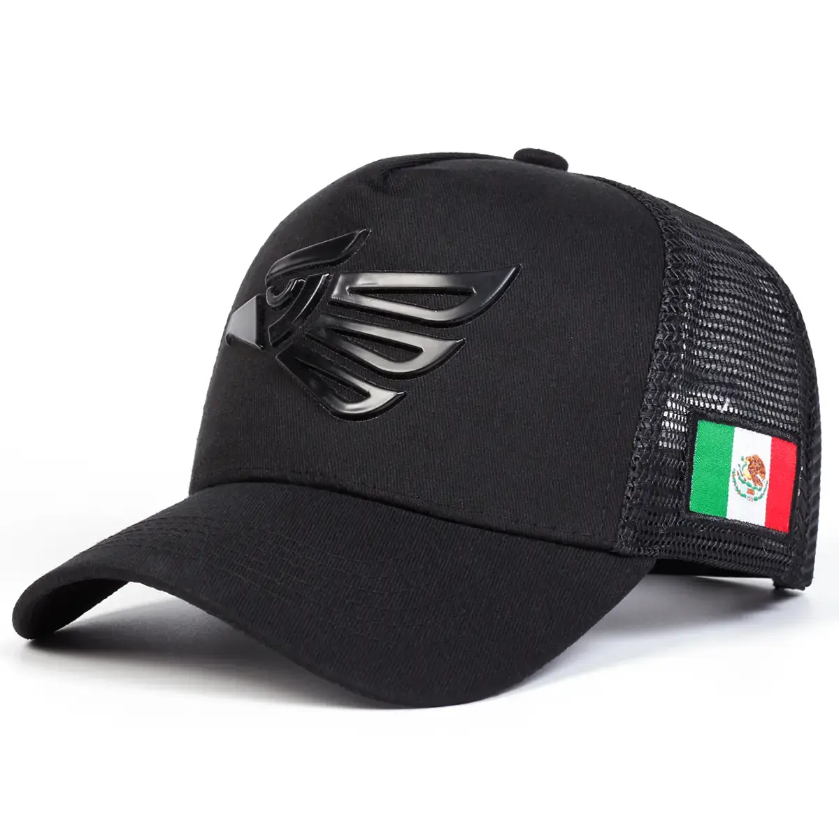 Unisex Mexican Eagle Label Baseball Net Caps Spring Summer Outdoor Adjustable Casual Hats Dad Hat Sunscreen Hat Snapback Trucker Hats Black Snapback Patriotic Hat