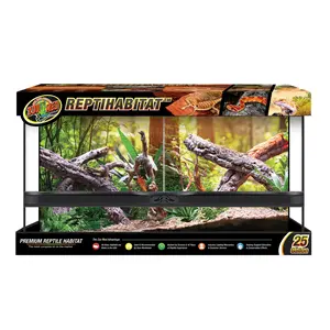 Zoo Med Double Door Naturalistic Terrarium, 30" L X 12" W X 16" H