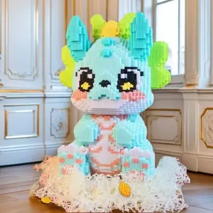 3858 Piece Dragon Baby, Holiday & Birthday Gift, Party Game, Office & Home Decor, DIY Creative Toy Building Block Sets for Ages 14+, DIY Building Blocks, Model Kit