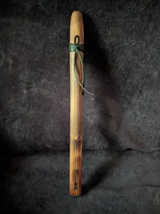 Handcrafted Native American Style Flute · Burnt Finish · 432 Hz · Key of A Minor · 5-Hole Pentatonic · Western Cedar