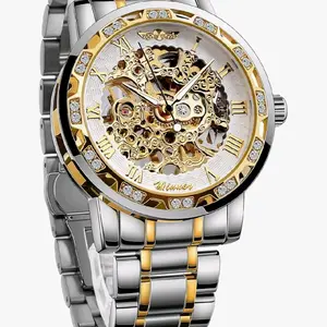 Men's Mechanical Skeleton Watch