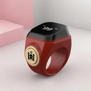Smart Prayer Bead Ring, Digital Simple Style, Supports APP Connection, Waterproof Electronic Counter, Muslim Prayers Daily Worship