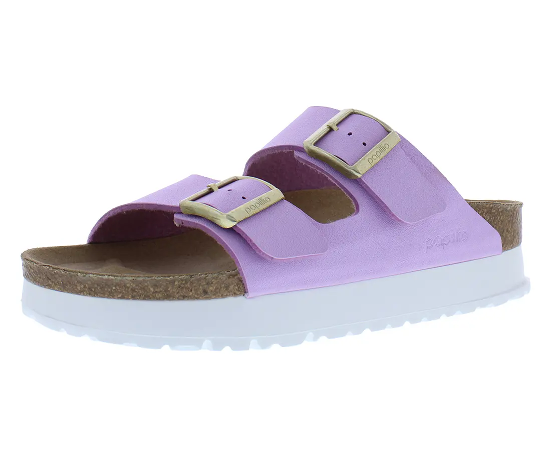 Birkenstock Arizona Unisex Sandal - Pap Flex Uppers, Platform Sole, Signature Contoured Narrow Fit Footbed, Footwear