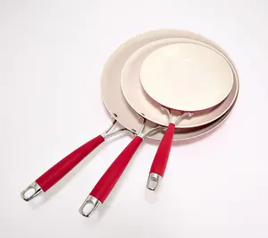 Aarti Sequeria 3-Pc 8", 10" & 12" Honeycomb Fry Pan Set