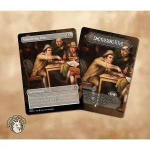 Smothering Tithe | Proxy Card with Meme Art — Art by John Lewis Krimmel (Public Domain) — Choose Your Frame!