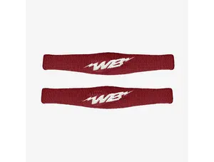 We Ball Sports Skinny Bicep Bands (Maroon, 2-Pack)