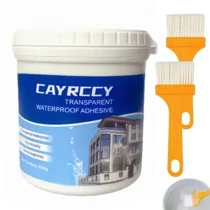 1 KG Transparent Waterproof Coating Agent, Waterproof Insulating Sealant Emulsion, Waterproof Sealant, Invisible Waterproof Agent for Bathroom, Tiles, Roof,Walls Anti-Leakage