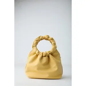 Soft as Butter Yellow Mini Crossbody Handbag