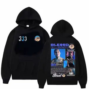 Blessing El Bendito Album Tour 2026 Merch Hoodies Autumn Winter Men's Women's Casual High Quality Cotton Fashion Hip Hop Hoodies MEDIA B10 559