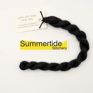 Silk & Ivory 247 Elderberry Needlepoint Thread Silk and Wool Blend 13 Mesh