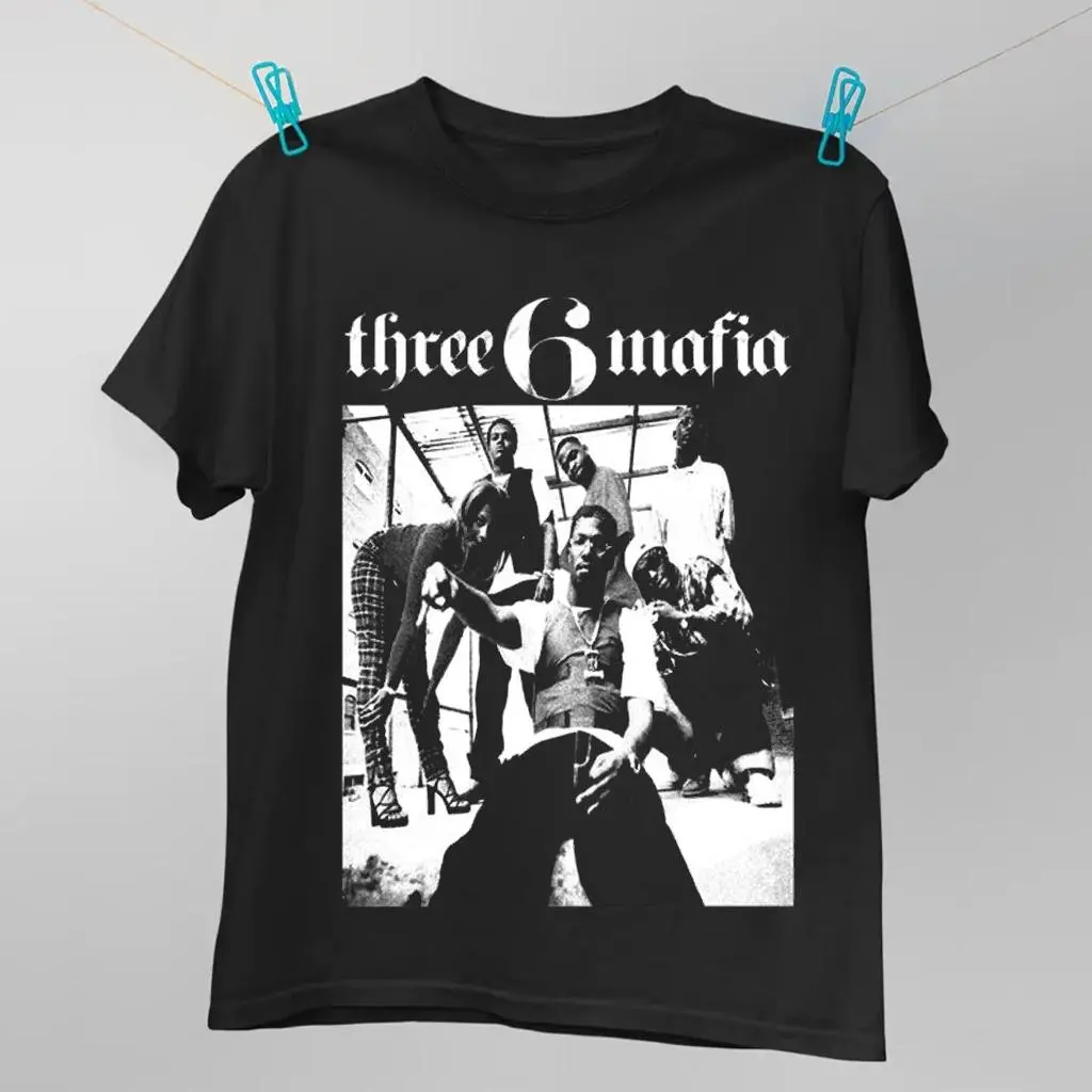 Three 6 Mafia DJ Paul Vintage Graphic Tee Southern Hip Hop Shirt XY060815
