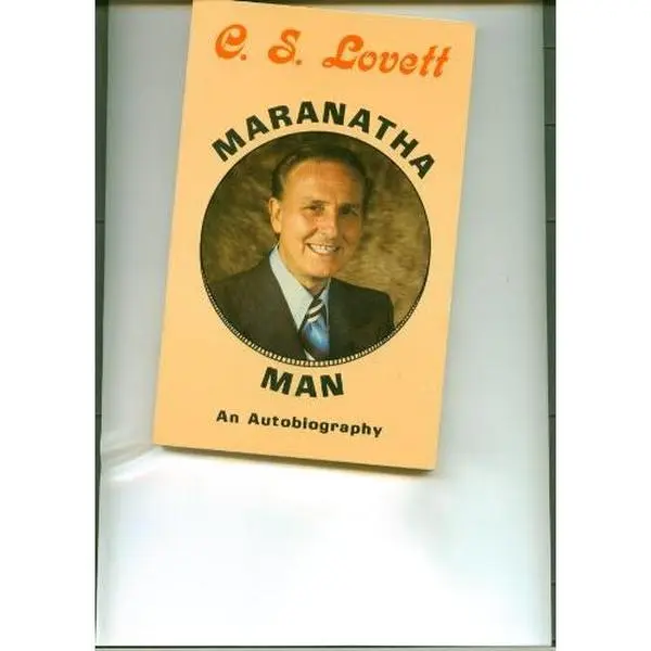 Used Literature Book - "Maranatha Man" by C.S. Lovett - Soft Cover, 0.62 lb Fascinating Autobiography for Personal Christianity English Reading Materials