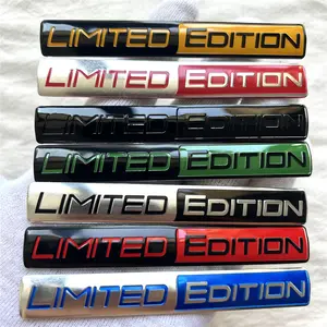 2pcs Metal  car logo suitable for body trunk tail side car sticker decal decorative accessories