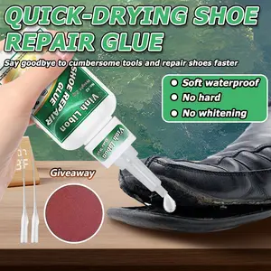 Fast-Drying Shoe Repair Glue, Gentle Adhesive, Long-Lasting, Suitable for Sports Shoes, Leather Shoes, Leather, 1/3/5 Pieces (35g/50g)