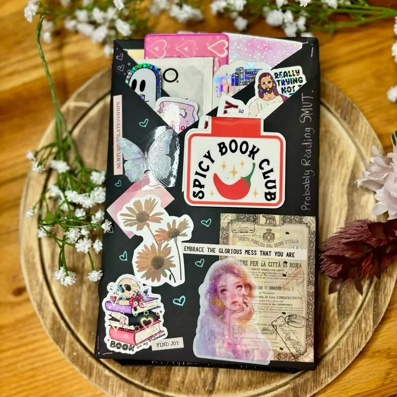 Blind Date with a Novel - Romance Edition - Filled with Bookish Goodies - Includes Book Handpicked by Us, 3 Bookmarks, Fun Stickers & Tea