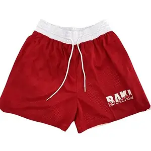 Baki Men's Shorts Workout Sport Knee Pants with Pockets Athletic Summer Shorts Basktetball Shorts