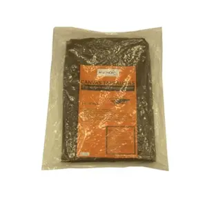 Anchor Brand  8'X10' 12-Oz. W.R.M.R. Brown Canvas Tarp
