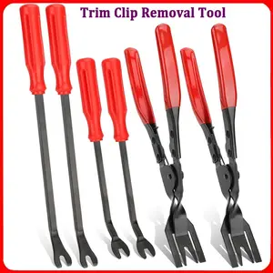 Lots Auto Clip Pliers Set and Fastener Remover, Car Trim Rivet Removal Pry Tool