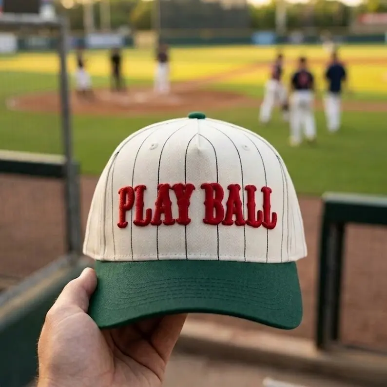 He's Fishing Embroidered Trucker Hat Funny Fishing Hat Lake Day Outfit Two Tone Baseball Cap Custom Thread Color