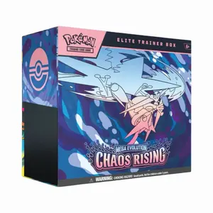 Chaos Rising Elite Trainer Box Pokemon Trading Card Game