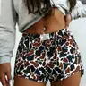 Women's Camo Print Elastic Waist Shorts, Casual Comfy Breathable Shorts for Daily Wear, Ladies Bottoms for All Seasons, Casual Flowy Shorts