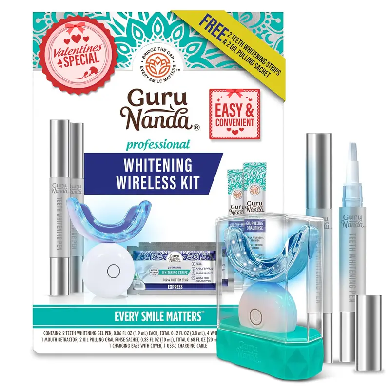 GuruNanda Professional Whitening Wireless Kit